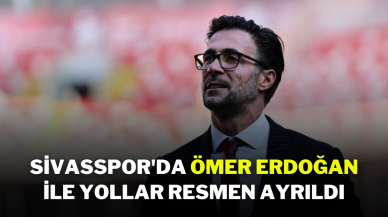 Sivasspor'da Ömer Erdoğan ile Yollar Resmen Ayrıldı