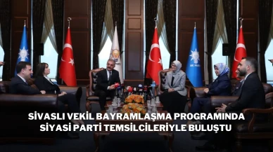 Sivaslı Vekil, Bayramlaşma Programında Siyasi Parti Temsilcileriyle Buluştu