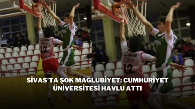 Sivas'ta Şok Mağlubiyet: Cumhuriyet Üniversitesi Havlu Attı