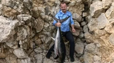 Amatör Balıkçı 30 Kilo Orkinos Yakaladı
