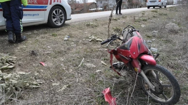 Okuldan Eve Dönen Çocuğa Motosiklet Çarptı