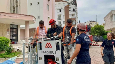 Dış Cephe Çalışmasında Duvar Çöktü
