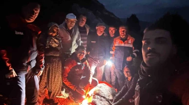 120 Kiloluk Keçi, 7 Saatlik Operasyonla Dağdan İndirildi