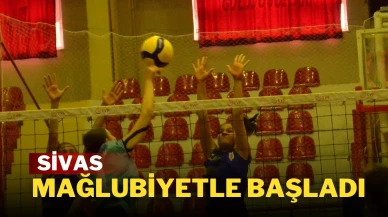 Sivas Mağlubiyetle Başladı