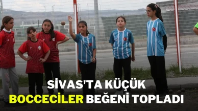 Sivas'ta Küçük Bocceciler Beğeni Topladı
