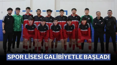 Spor Lisesi Galibiyetle Başladı