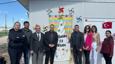 Sivas’ta Cezaevindeki Çocuklara 23 Nisan Sürprizi