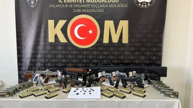 Sivas Merkezli Silah Kaçakçılığı Operasyonu: 18 Kişiye Yasal İşlem