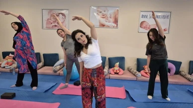Sivas'ta Anne Adaylarına Gebelikte Yoga Desteği