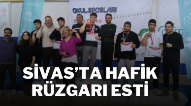 Sivas’ta Hafik Rüzgarı Esti