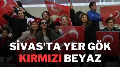 Sivas'ta Yer Gök Kırmızı Beyaz