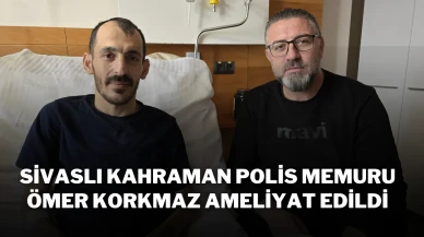 Sivaslı Kahraman Polis Memuru Ömer Korkmaz Ameliyat Edildi