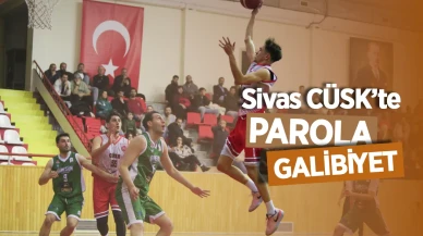 Sivas CÜSK’te Parola Galibiyet