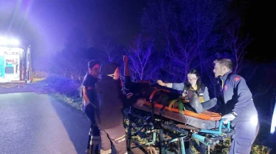 Yaralı Halde Sigara Yaktı, Ekipler Müdahale Etti