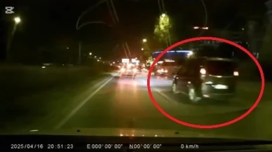 Trafikte Makas Atan Sürücü Tehlike Saçtı