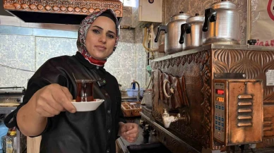 Erkek Egemen Sektöre Kadın Eli: Çay Ocağını Kadın İşletiyor