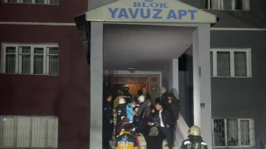 Eşiyle Tartışan Şahıs Apartmanını Ateşe Verdi
