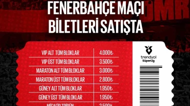 Süper Lig'de Kritik Maç: Biletler Satışta