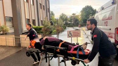 Araç Devrildi: 4 Kişi Yaralı