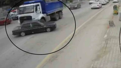 Kamyon, Otomobili Oyuncak Gibi Sürükledi