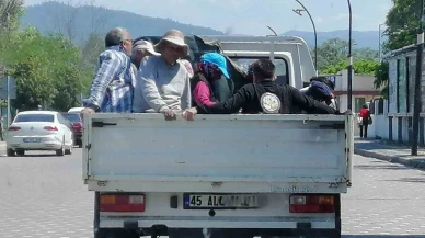 Açık Kasa Kamyonette 10 Kişilik Risk