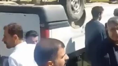 Freni boşalan servis takla attı: 13 öğrenci yaralı