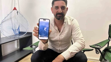 Amatör balıkçının büyük sürprizi