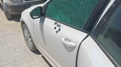 Park Halindeki Araç Kurşunların Hedefi Oldu