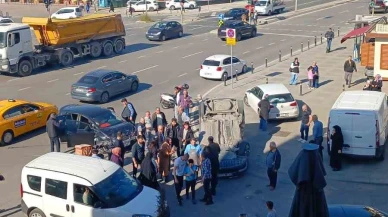Kırmızı Işık İhlali Sonucu 5 Kişi Yaralandı