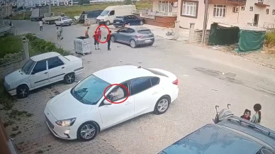 Oyun Oynarken Otomobil Çarptı