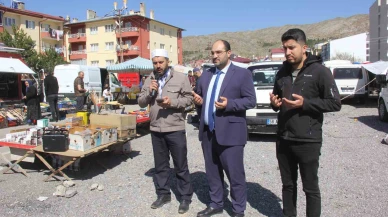 Sivas'ta Pazara Dua Başlangıcı