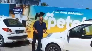 Yavru Kargayı Kurtarmak İsteyince Saldırıya Uğradı