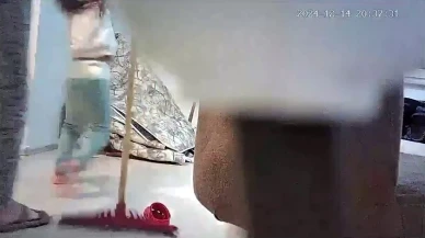 4 Yaşındaki Kızına Şiddet Uygulayan Anneye Gizli Kamera ile Suçüstü