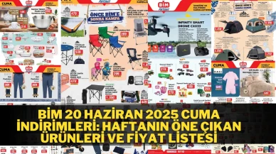 BİM 20 Haziran 2025 Cuma İndirimleri: Haftanın Öne Çıkan Ürünleri ve Fiyat Listesi