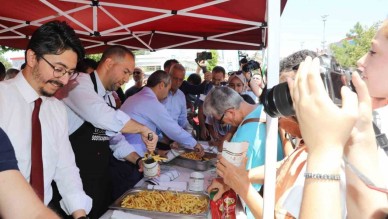 Patatesin başkenti Niğde’de ’Dünya Patates Kızartma Günü’’ etkinliği