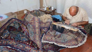 Dünyanın halıları burada restore ediliyor