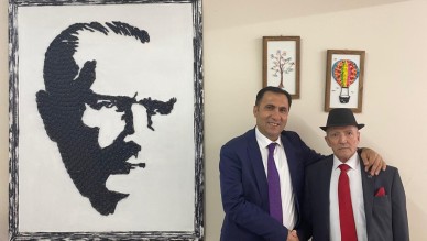 Bilecik Huzurevi Sakinleri Atatürk Portresiyle Kalpleri Kazandı!