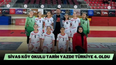 Sivas Köy Okulu Tarih Yazdı! Türkiye 4. Oldu