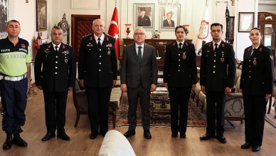 Jandarma Teşkilatından Vali Şimşek’e 186. Yıl Ziyareti
