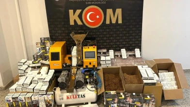 Sivas’ta Kaçak Tütün Operasyonu