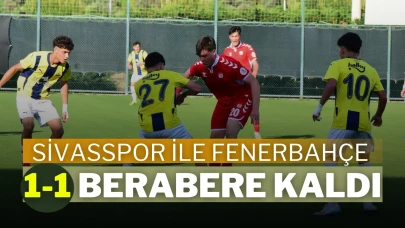 Sivasspor ile Fenerbahçe 1-1 Berabere Kaldı
