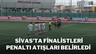 Sivas'ta Finalistleri Penaltı Atışları Belirledi