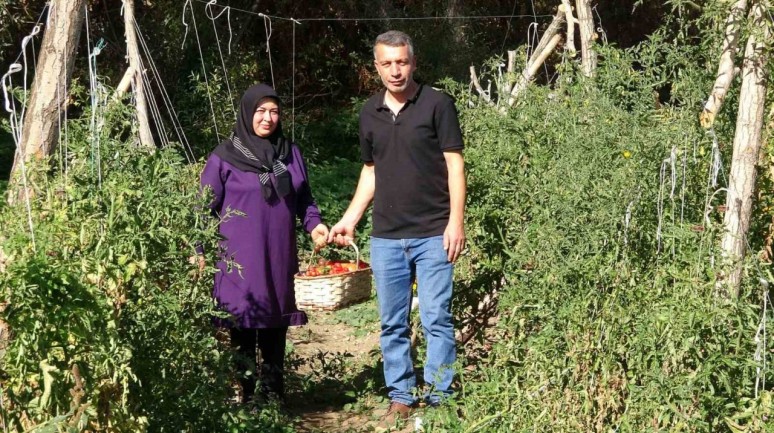 Yozgatlı çift,  sağlıklı nesiller için ata tohumu üretiyor