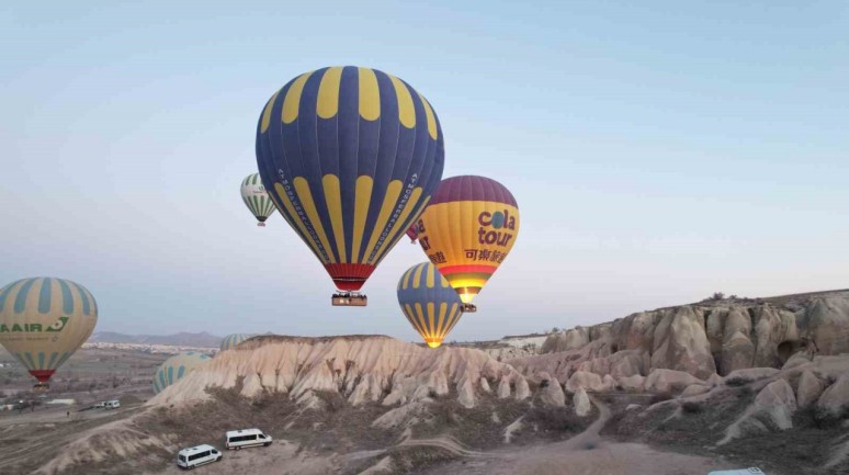 Kapadokya’yı 9 günde 240 bin kişi ziyaret etti