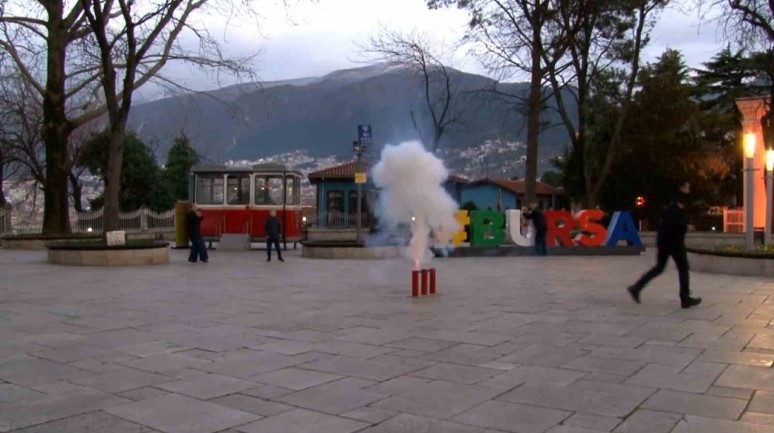 Top Atışı Yerini Ses Bombasına Bıraktı