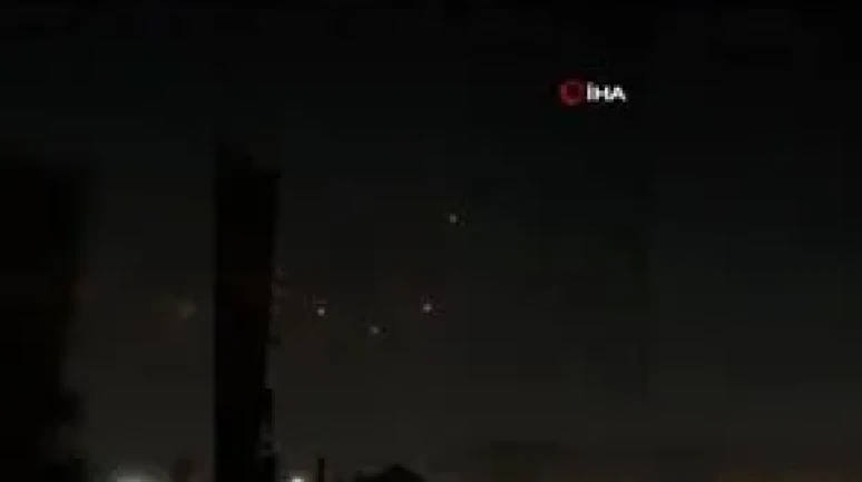 İran’ın Balistik Füze Saldırısı Hatay ve Kıbrıs’tan Görüldü!