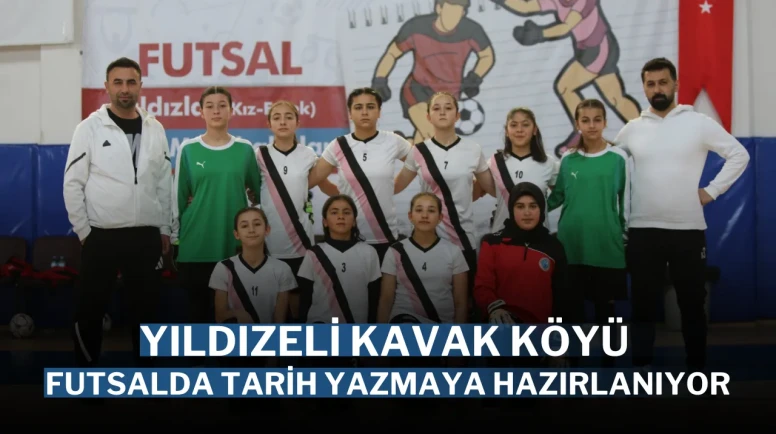 Yıldızeli Kavak Köyü Futsalda Tarih Yazmaya Hazırlanıyor