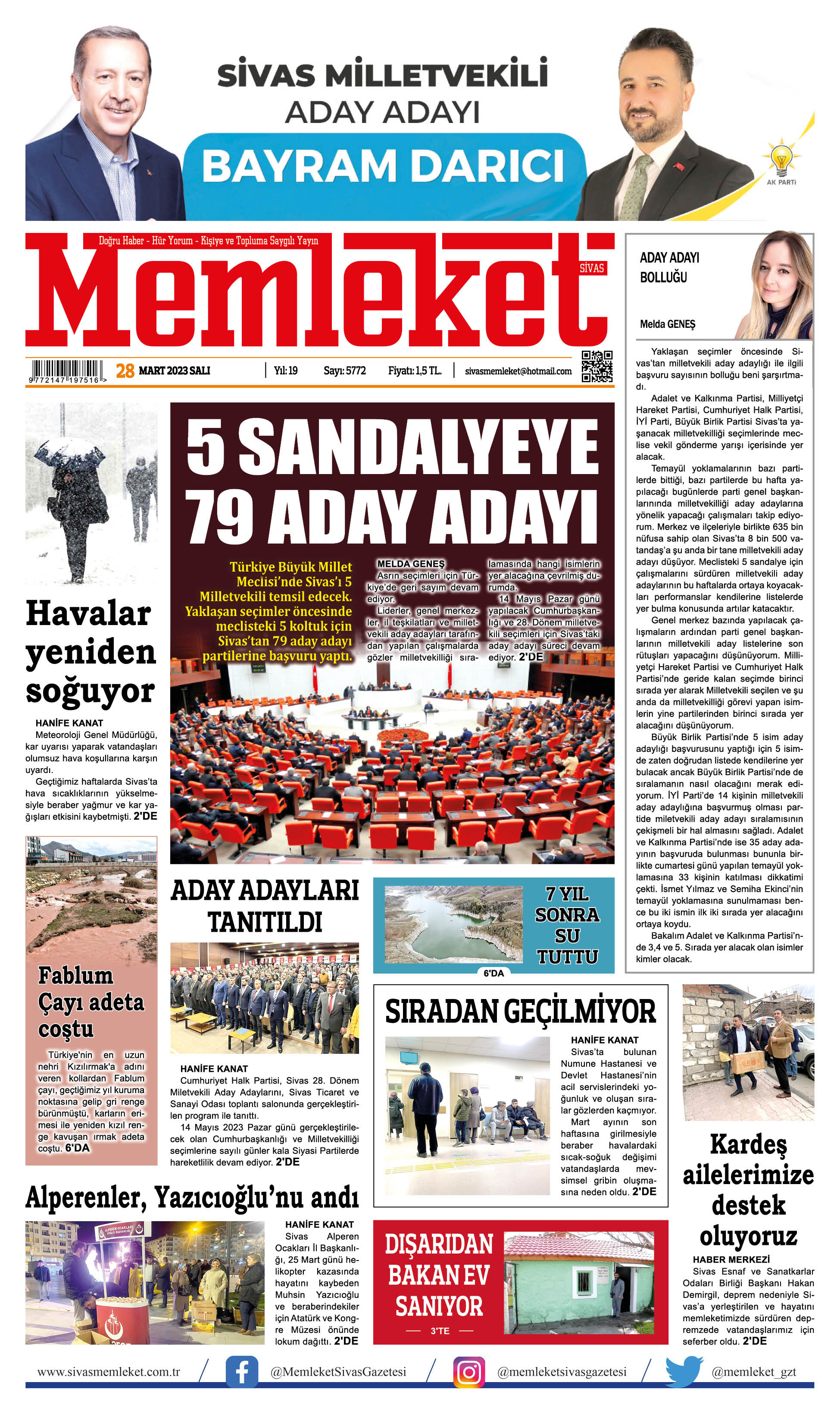 28 Mart 2023 / E-Gazete 1