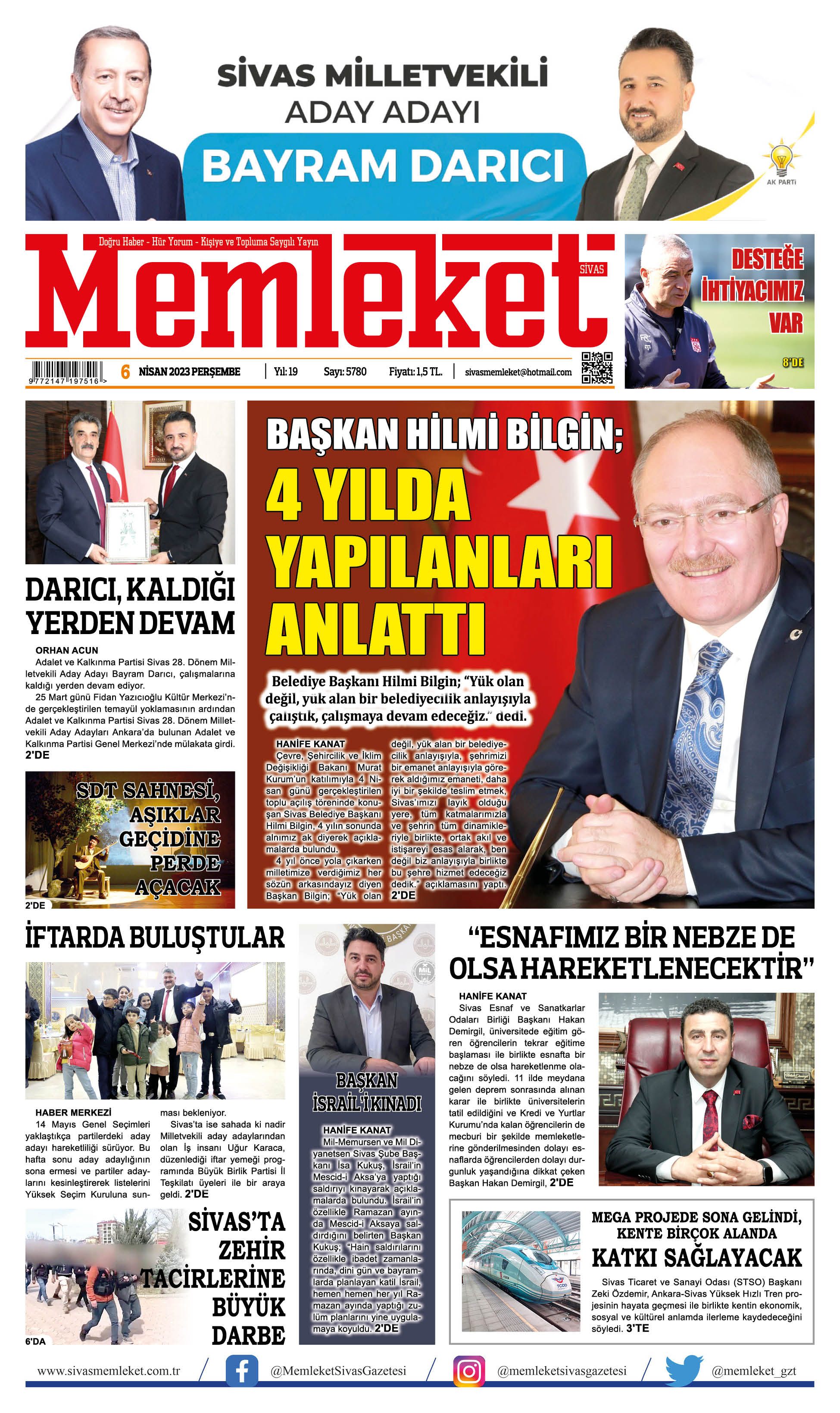 6 Nisan 2023 / E-Gazete 1