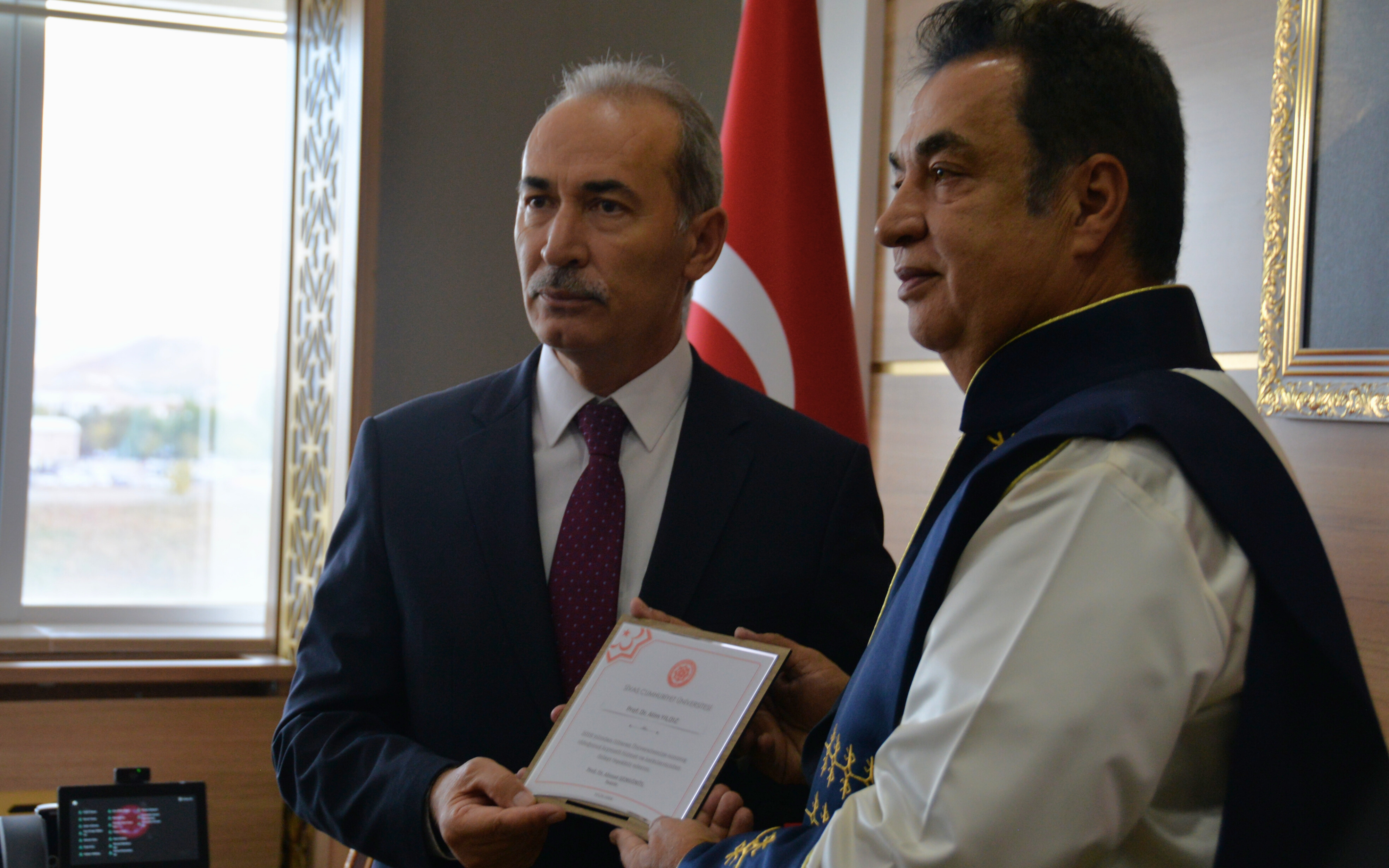 Sivas Cumhuriyet Üniversitesi'nde Rektörlük Devir Teslim Töreni Gerçekleşti